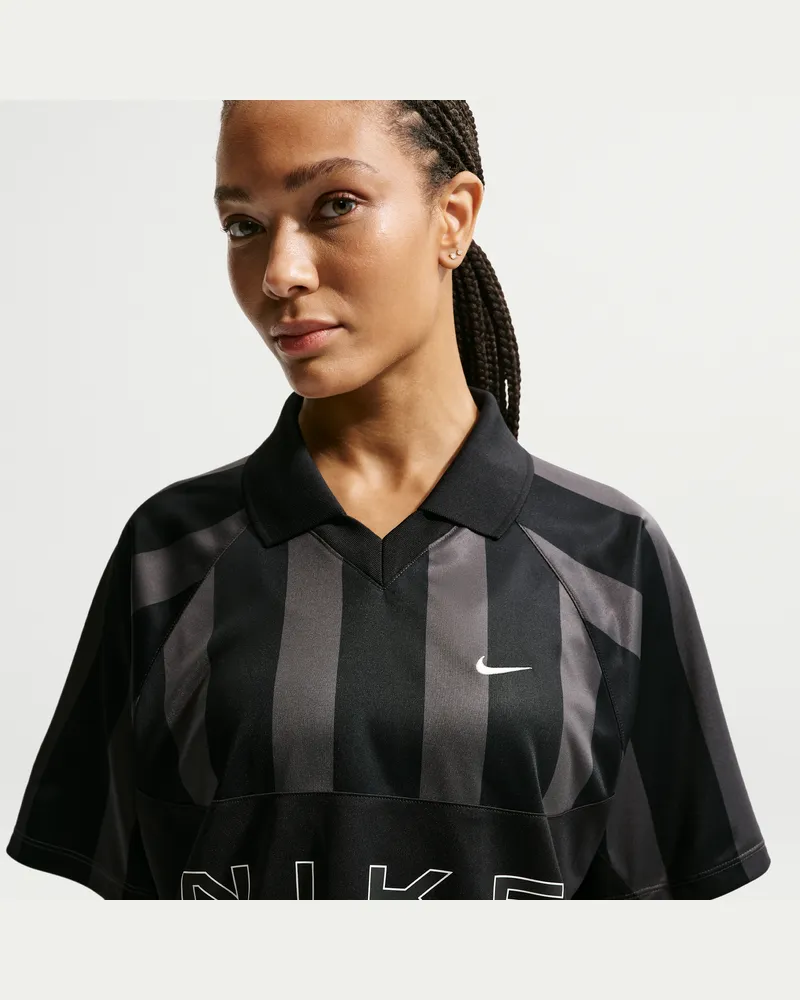 Nike Oversize-Jersey (Damen) - Schwarz Schwarz