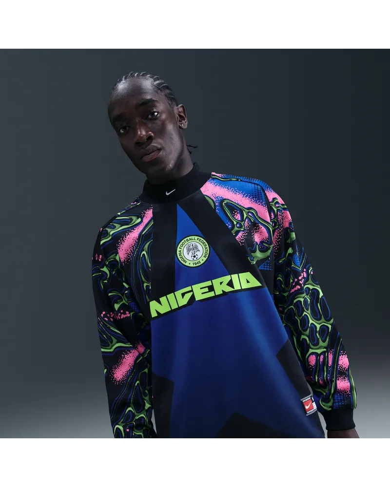 Nike Nigeria Hollywood Keeper  Football Shirt (Herren) - Schwarz Schwarz