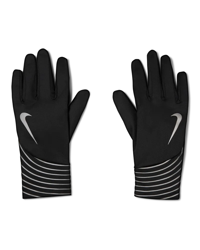 Nike Pacer leichte Therma-FIT-Handschuhe (Damen) - Schwarz Schwarz