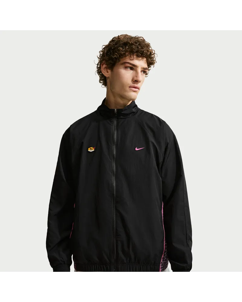 Nike Web-Track-Jacket für Herren - Schwarz Schwarz