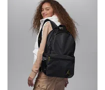 Jordan Black and Gold Backpack Rucksack (19 l) - Schwarz