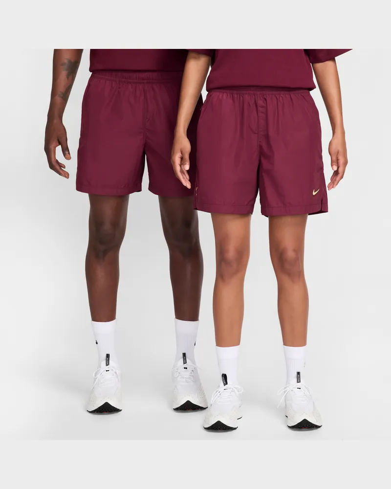 Nike NOCTA Cardinal Nylonshorts - Rot Rot