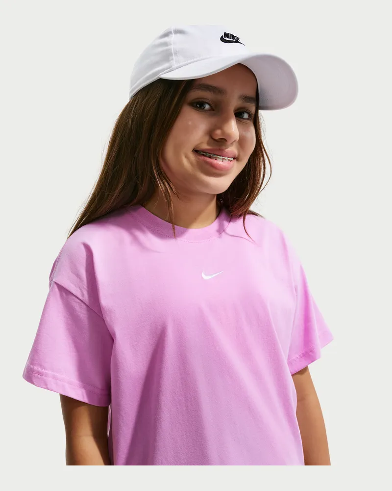 Nike Essential T-Shirt (ältere Kinder, Mädchen) - Lila Lila