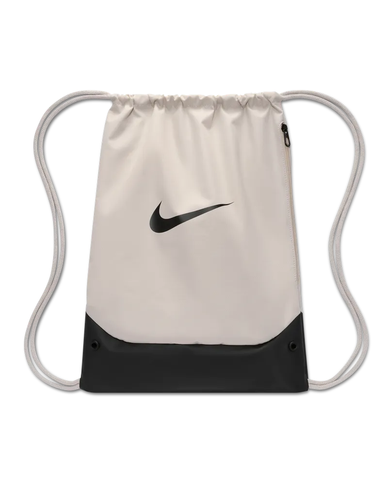 Nike Brasilia Tasche mit Kordelzug (18 l) - Grau Grau