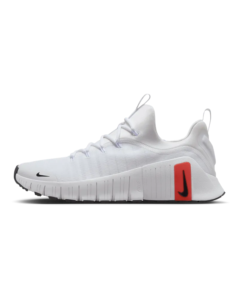 Nike Free Metcon 6 Sneaker für Herren - Weiß Weiß