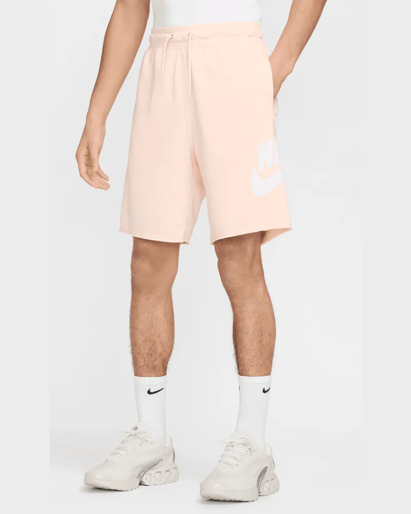 Nike Club French-Terry-Alumni-Shorts (Herren) - Pink Pink