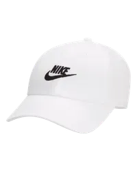 Nike Club unstrukturierte Futura Wash-Cap - Weiß Weiß