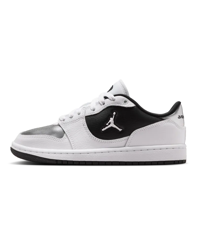 Jordan Court Connect Low Schuh (ältere Kinder) - Weiß Weiß