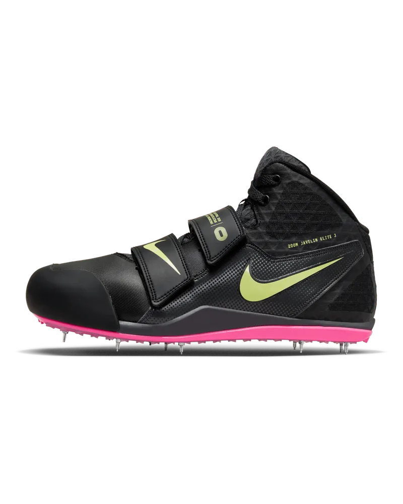 Nike Zoom Javelin Elite 3 Leichtathletik-Wurf-Spike - Schwarz Schwarz
