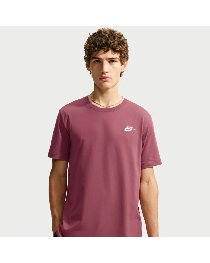 Nike Club Herren-T-Shirt - Rot Rot