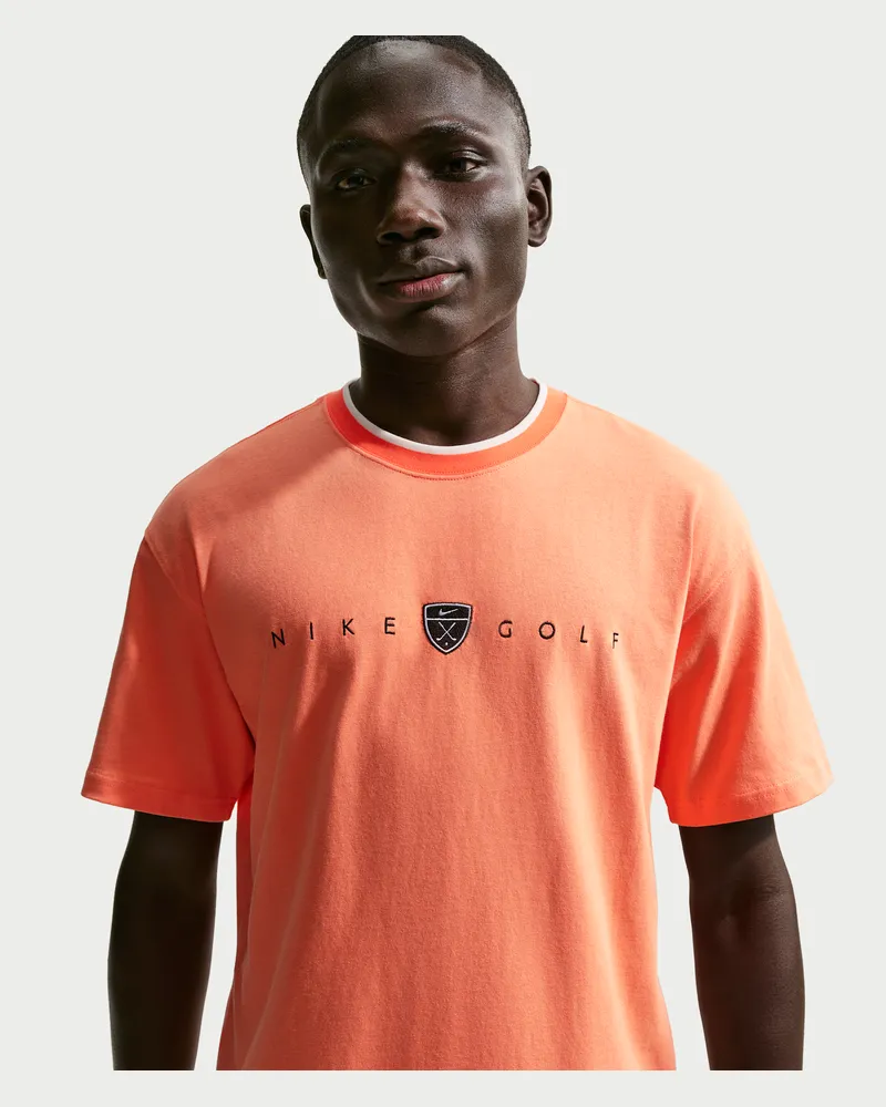 Nike Golf-T-Shirt in weiter Passform (Herren) - Orange Orange