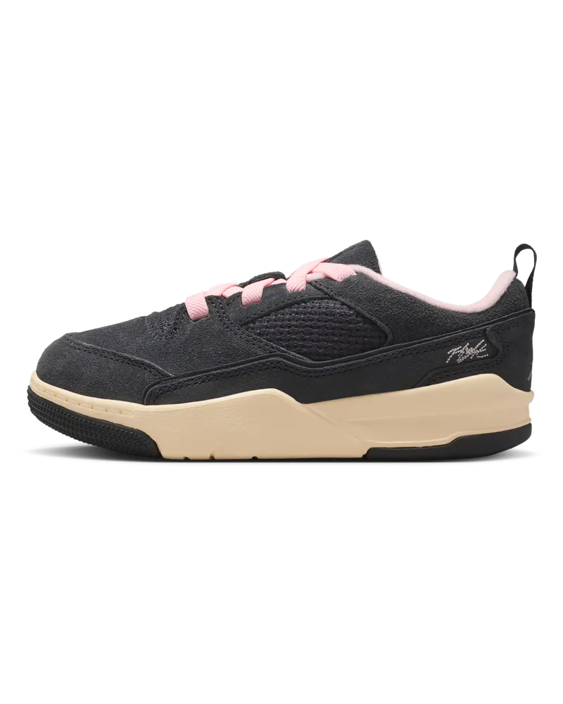 Jordan Flight Court Schuh (jüngere Kinder) - Grau Grau