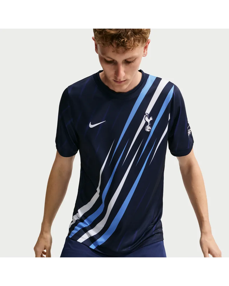 Nike Tottenham Hotspur  Pre-Match-Fußballoberteil mit Dri-FIT-Technologie (Herren) - Blau Blau