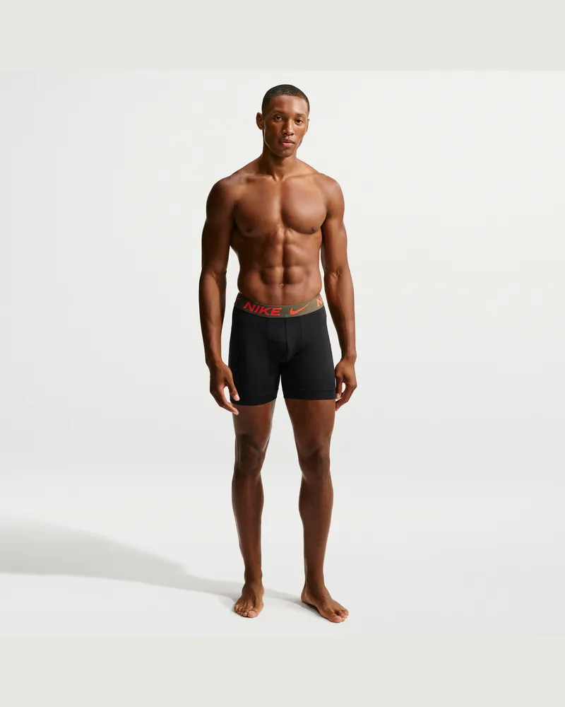 Nike Dri-FIT Essential Mikro-Boxershorts (3er-Pack) - Grün Grün