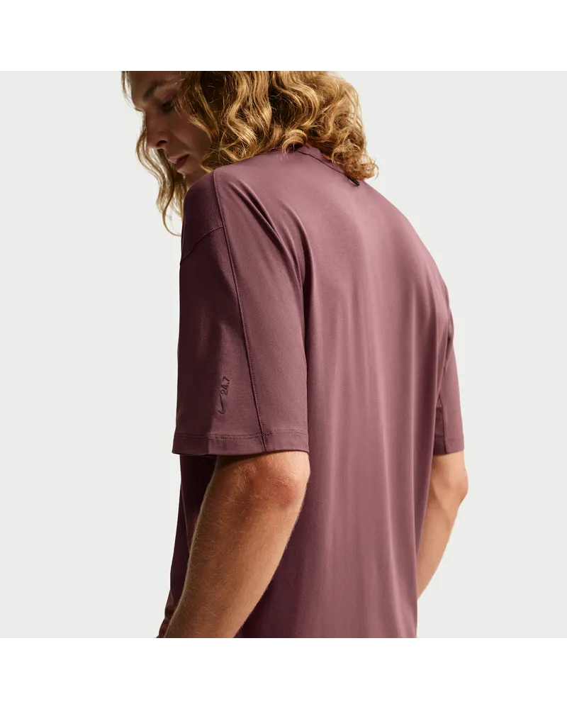 Nike 24.7 ImpossiblySoft Light Dri-FIT-Kurzarmshirt (Herren) - Braun Braun