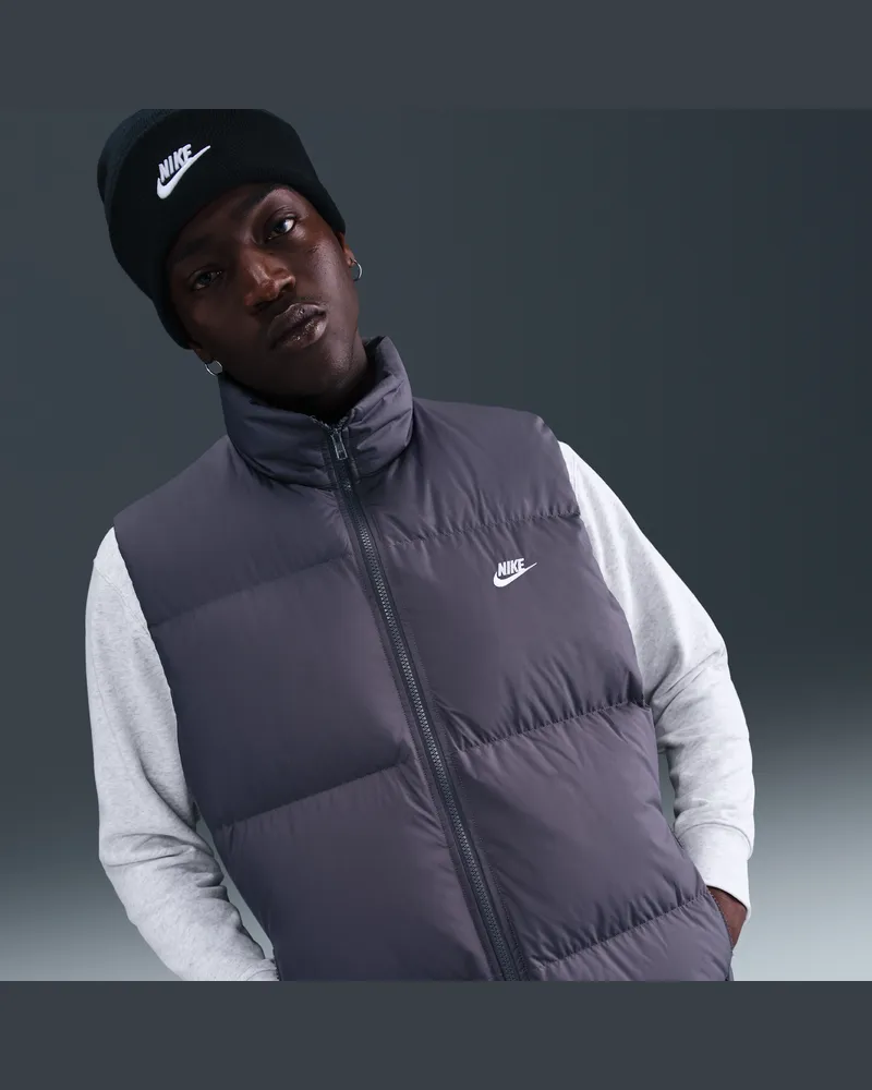 Nike Sportswear Club Therma-FIT Puffer-Weste (Herren) - Grau Grau