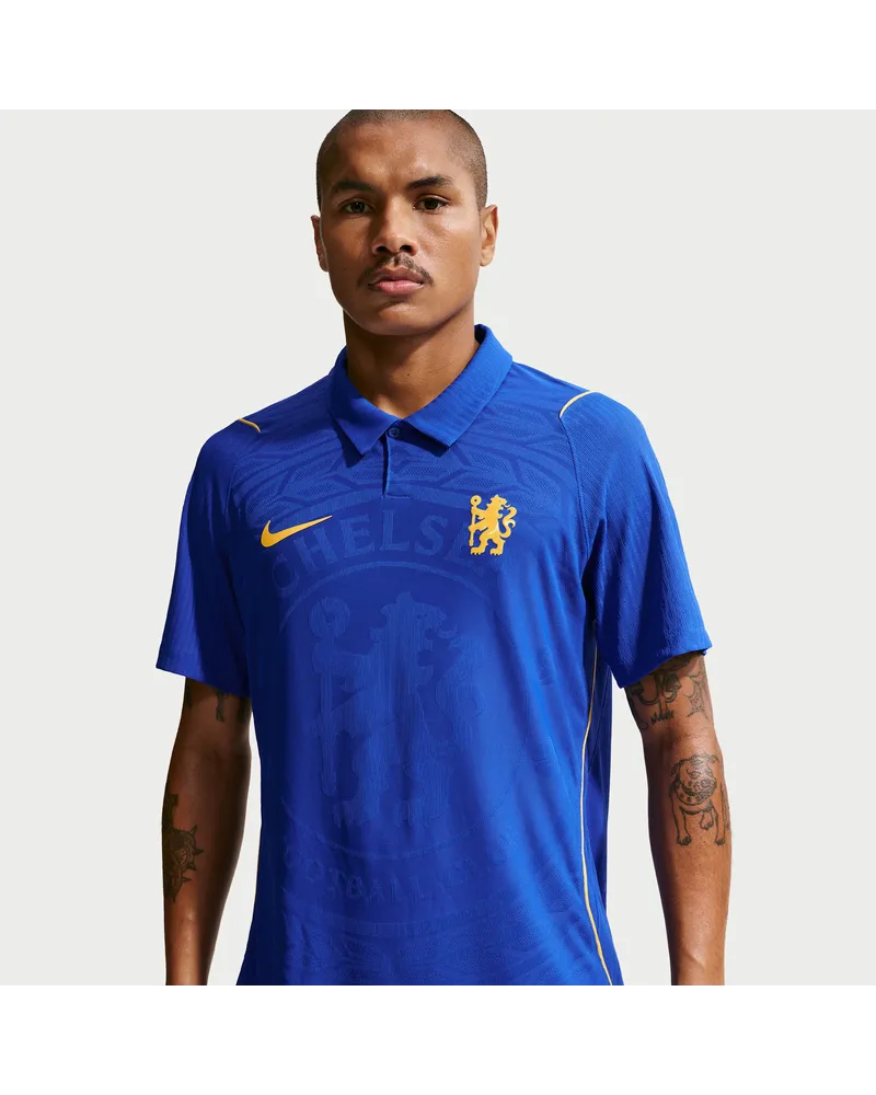 Nike FC Chelsea 2026/27 Match Home  Aero-FIT authentisches Fußballtrikot (Herren) - Blau Blau