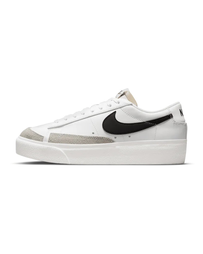 Nike Blazer Low Platform Sneaker - Weiß Weiß