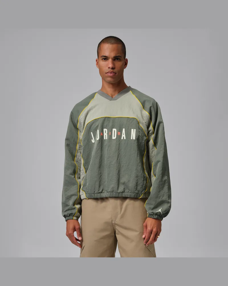 Jordan Flight Warm-up-Longsleeve (Herren) - Grün Grün
