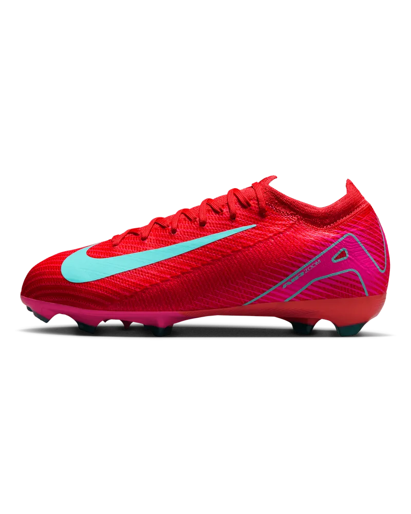 Nike Jr. Mercurial Vapor 16 Pro Low-Top-Fußballschuh für normalen Rasen (jüngere/ältere Kinder) - Rot Rot