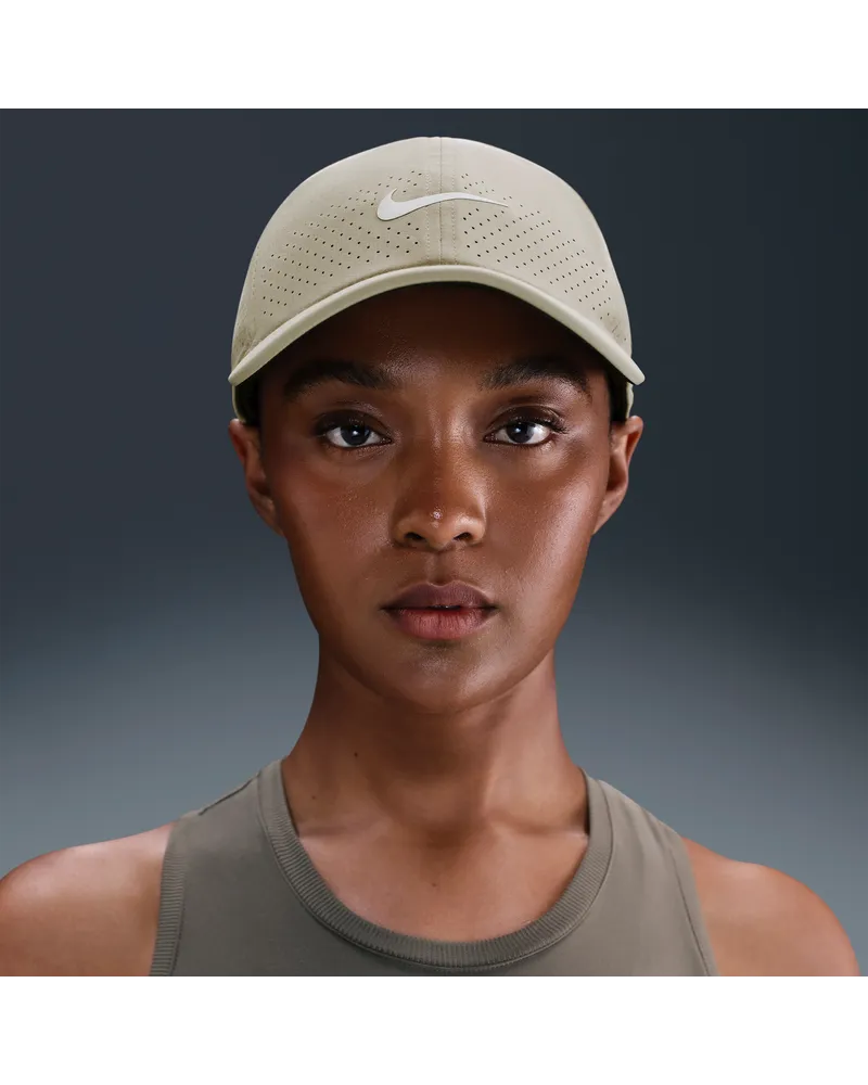 Nike Dri-FIT ADV Club unstrukturierte Tennis-Cap - Braun Braun