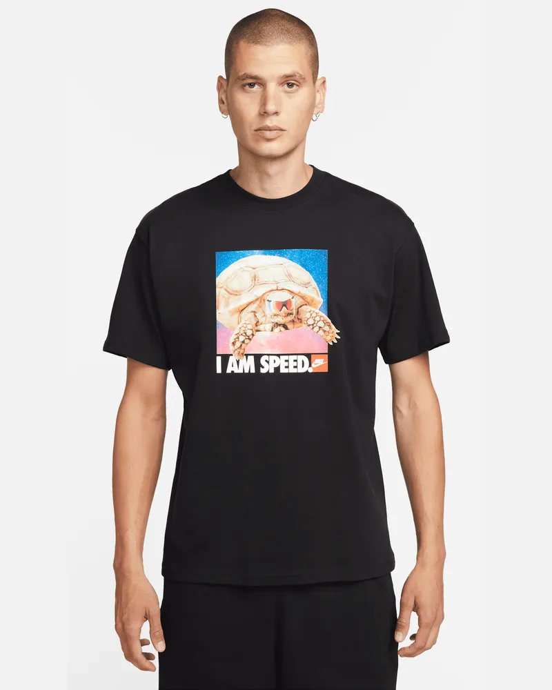 Nike Sportswear Max90-T-Shirt für Herren - Schwarz