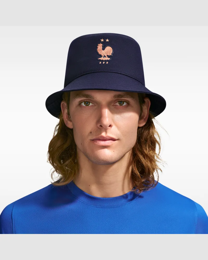 Nike Frankreich 2026/27  Apex Bucket Hat - Blau Blau