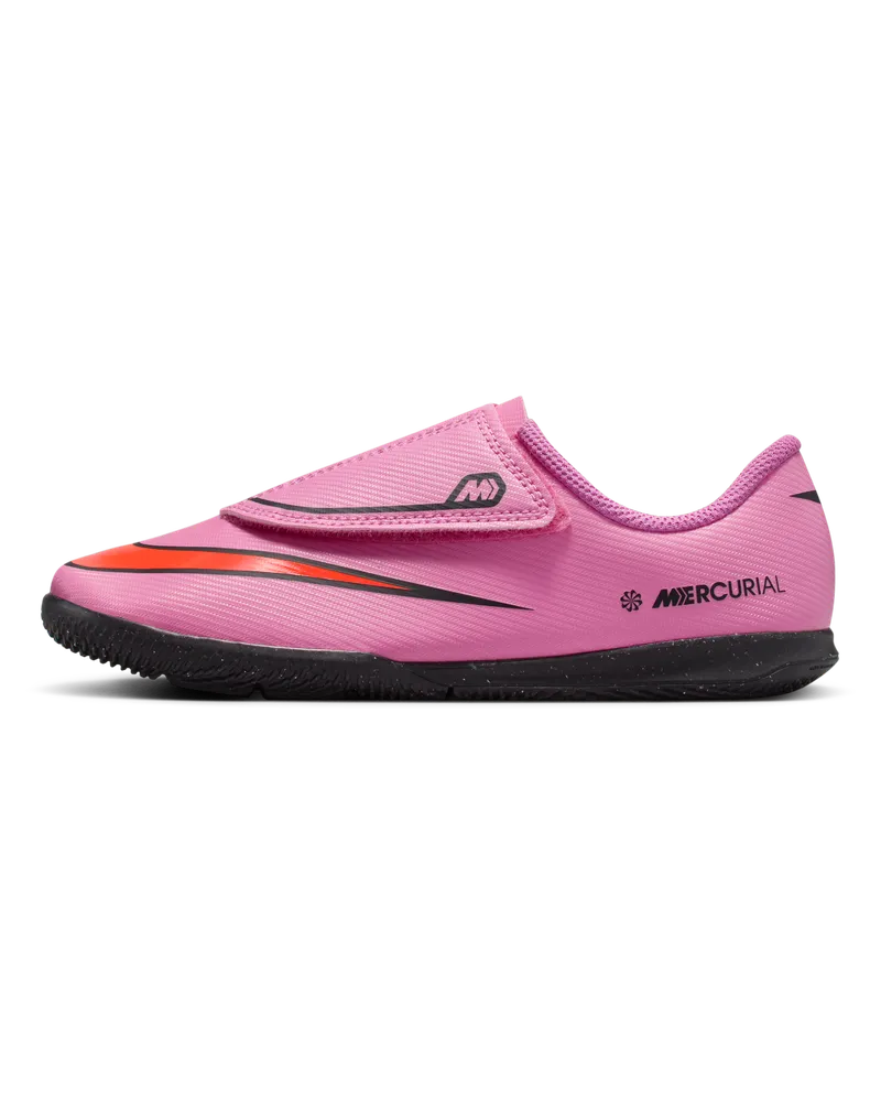 Nike Jr. Mercurial Vapor 16 Club IC Low-Top-Fußballschuh (jüngere Kinder) - Pink Pink