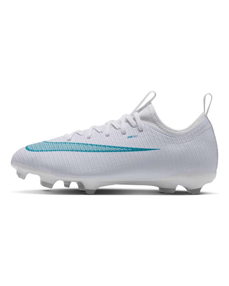 Nike Jr. Mercurial Vapor 17 Academy Low-Top-Fußballschuh für verschiedene Böden (ältere Kinder) - Weiß Weiß