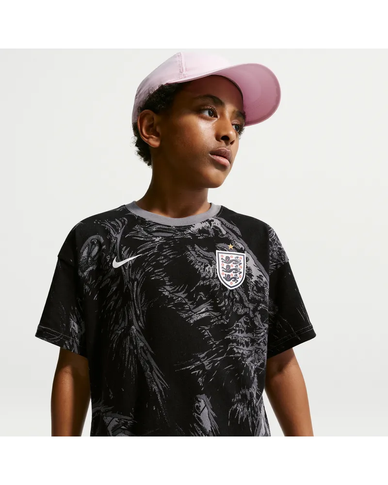 Nike England  Fußball-T-Shirt (ältere Kinder) - Grau Grau