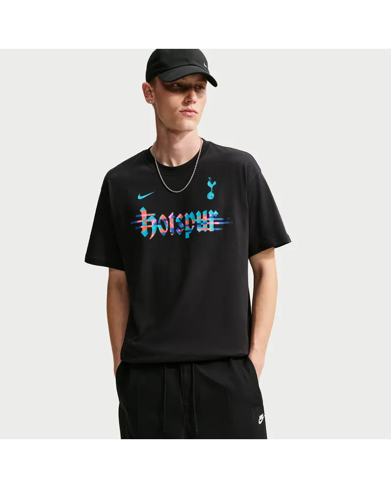 Nike Tottenham Hotspur  T-Shirt für Herren - Schwarz Schwarz