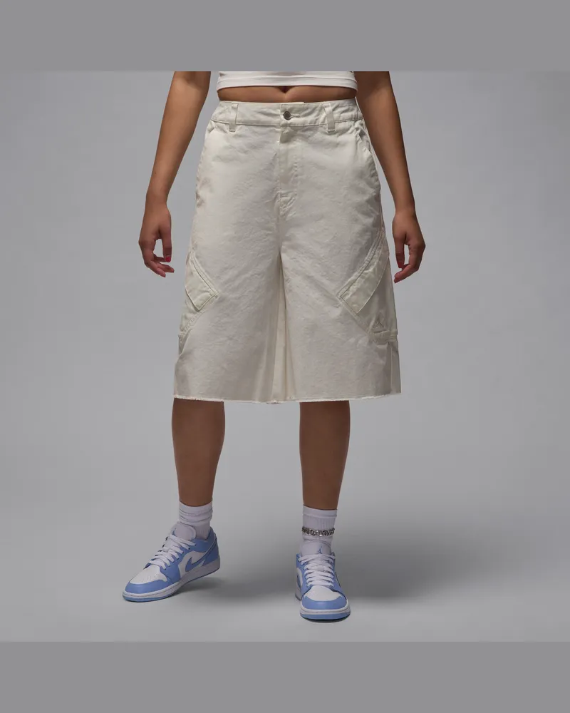 Jordan Flight Chicago Big Shorts (Damen) - Weiß Weiß