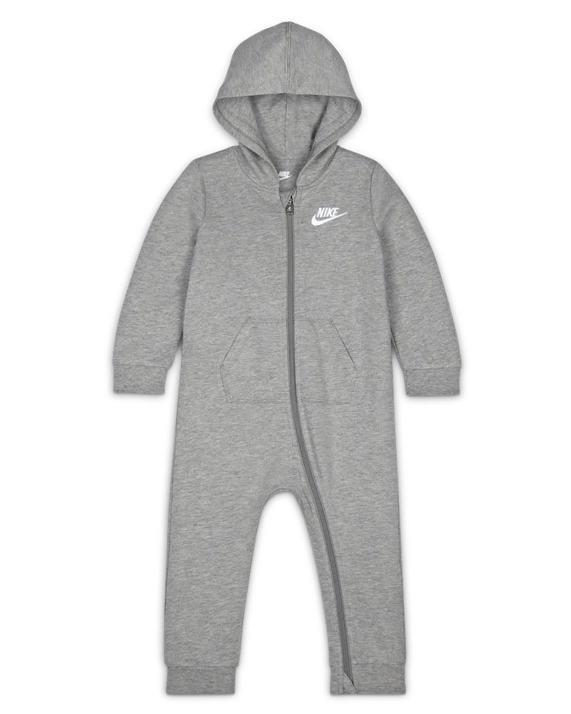 Nike Futura Overall mit Kapuze für Babys (12–24 M) - Grau Grau
