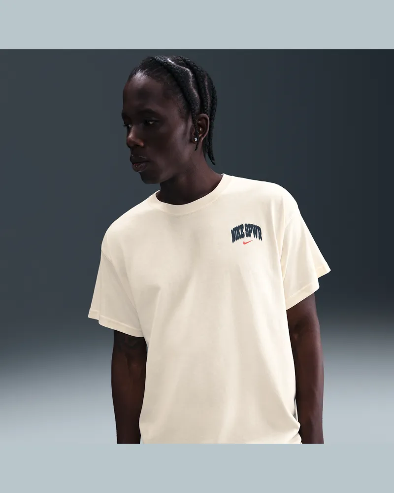 Nike Herren-T-Shirt mit Grafik - Weiß Weiß