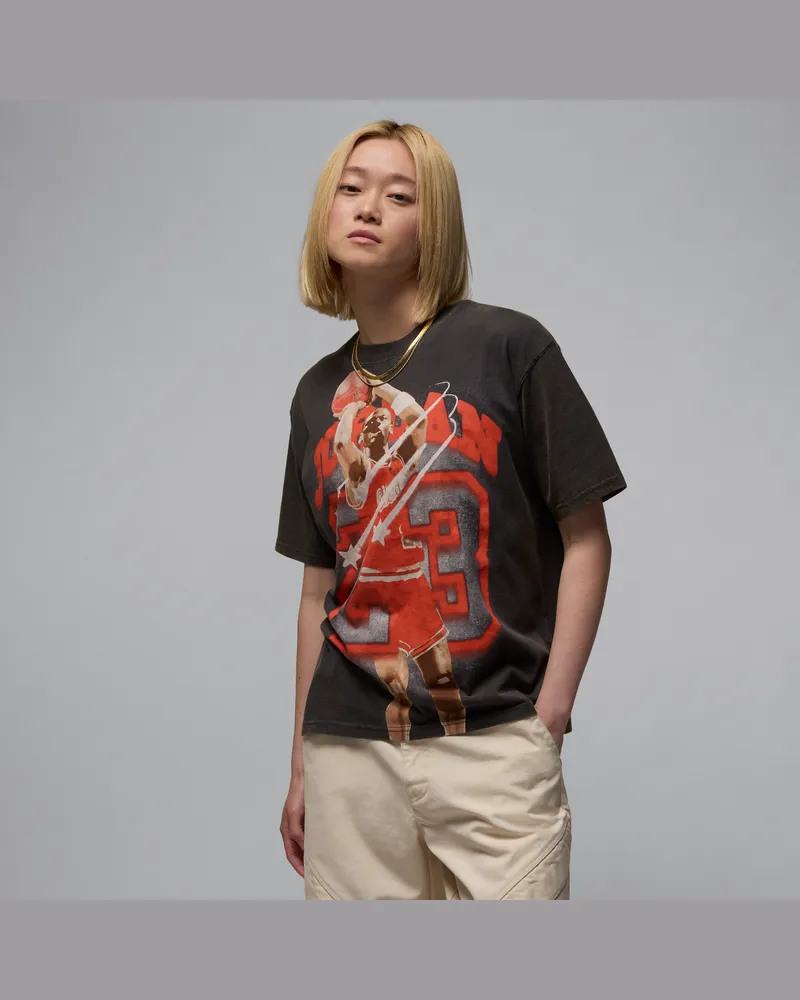 Jordan T-Shirt mit Grafik (Damen) - Schwarz Schwarz