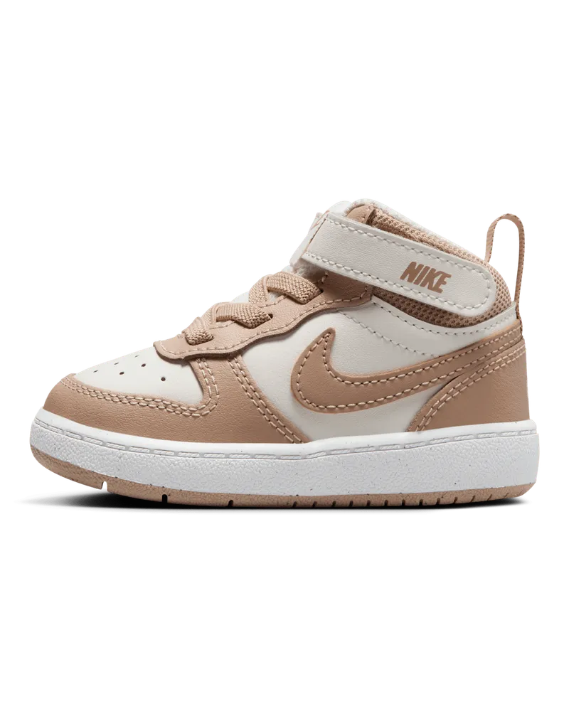 Nike Court Borough Mid 2 Schuh für Babys und Kleinkinder - Braun Braun