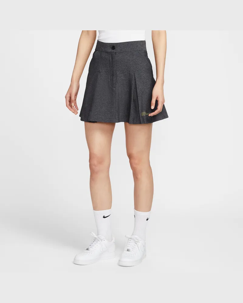 Nike Naomi Osaka Damenrock - Schwarz Schwarz