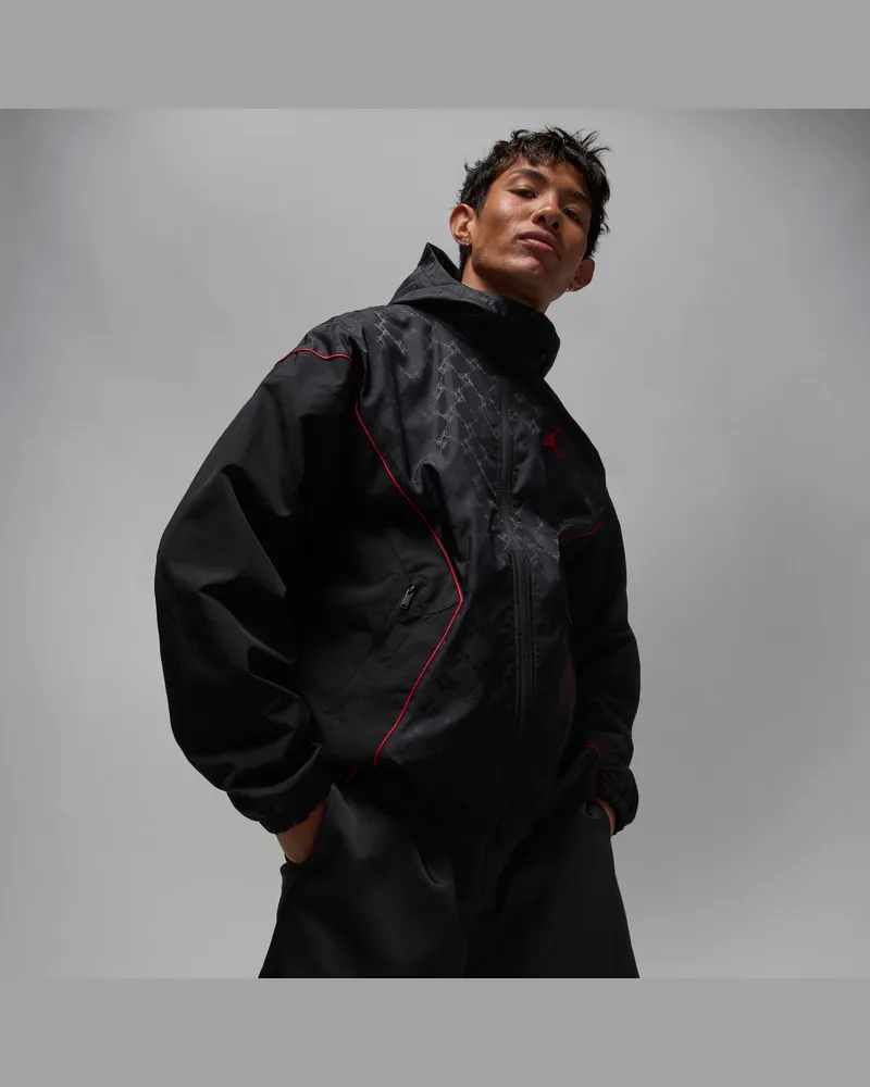 Jordan Brooklyn Draft-Jacke mit Kapuze (Herren) - Schwarz Schwarz