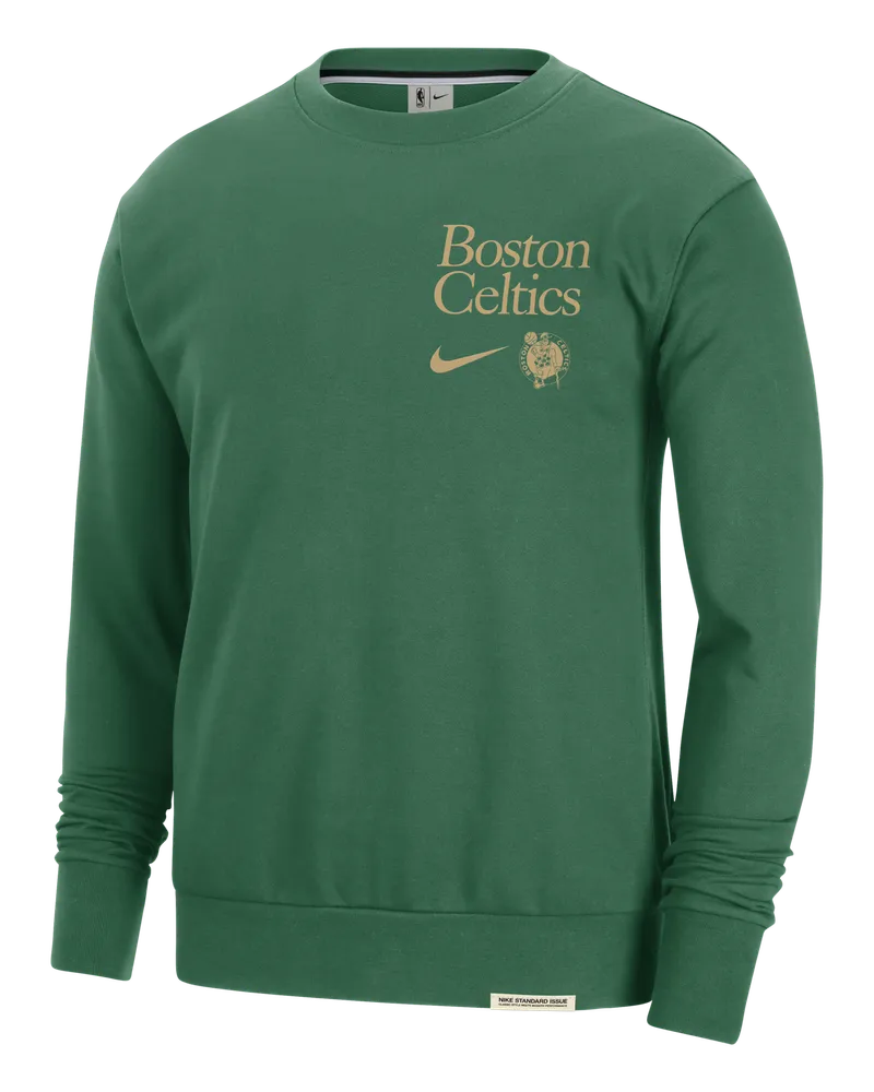 Nike Boston Celtics Standard Issue  Dri-FIT NBA-Sweatshirt mit Rundhalsausschnitt für Herren - Grün Grün