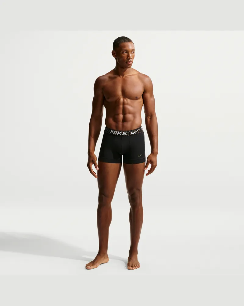 Nike Dri-FIT Essential Micro Shorts (Herren, 3er-Pack) - Grün Grün