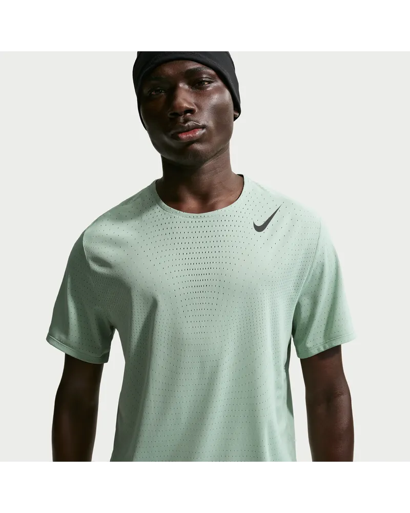 Nike AeroSwift Dri-FIT ADV Kurzarm-Laufoberteil (Herren) - Grün Grün