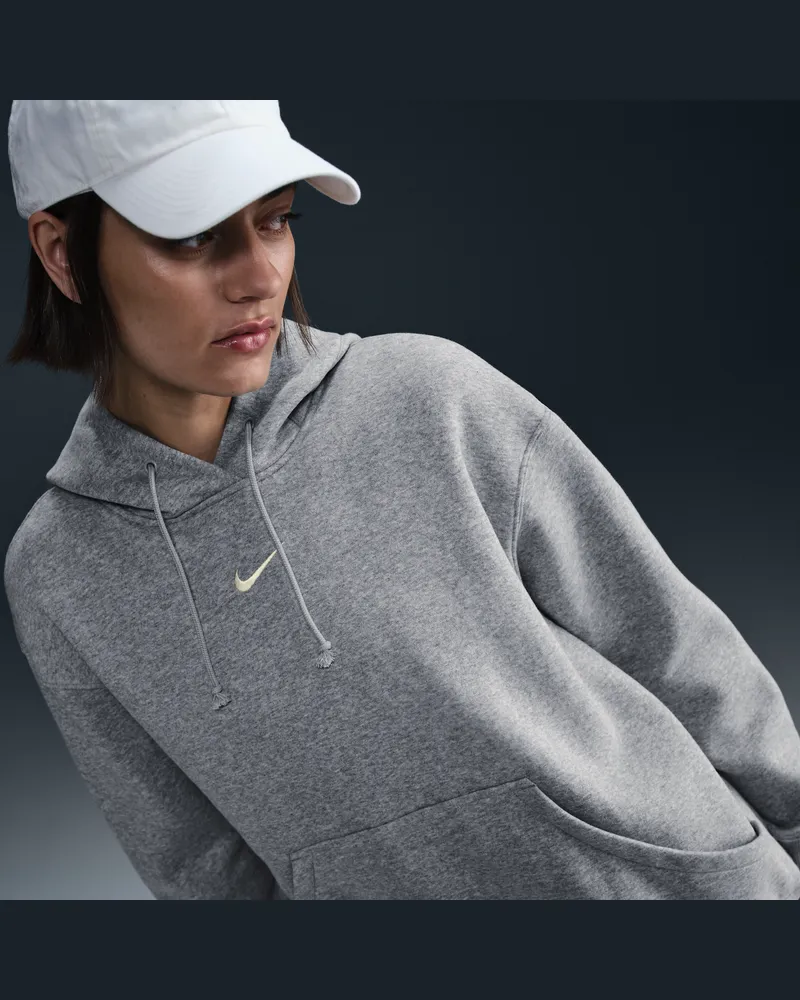 Nike Sportswear Phoenix Fleece Oversize-Hoodie für Damen - Grau Grau