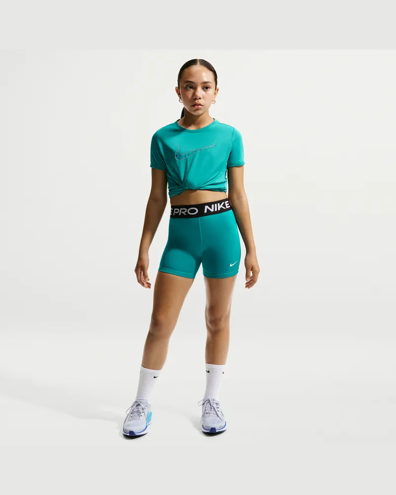 Nike Pro Shorts (Mädchen) - Grün Grün