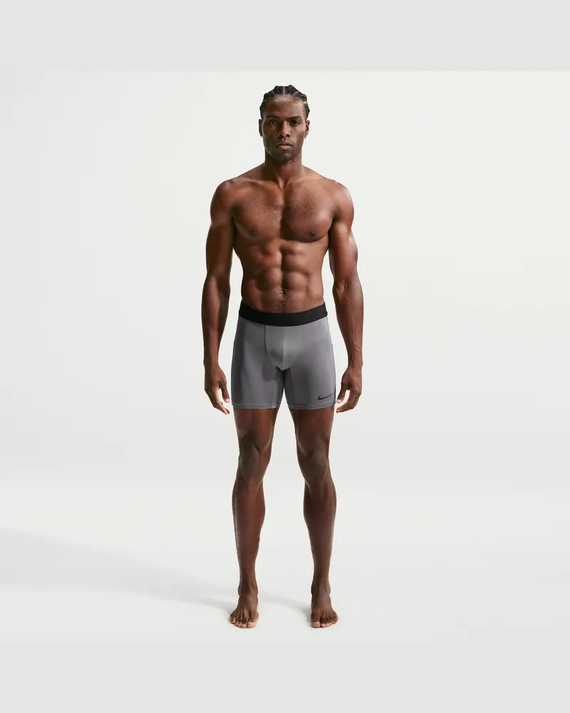 Nike Pro Dri-FIT Fitnessshorts für Herren - Grau Grau