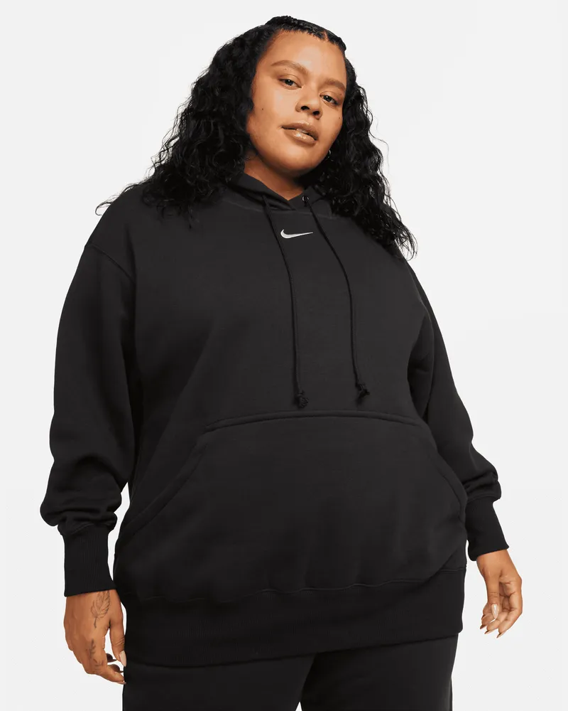 Nike Sportswear Phoenix Fleece Oversize-Hoodie für Damen - Schwarz Schwarz
