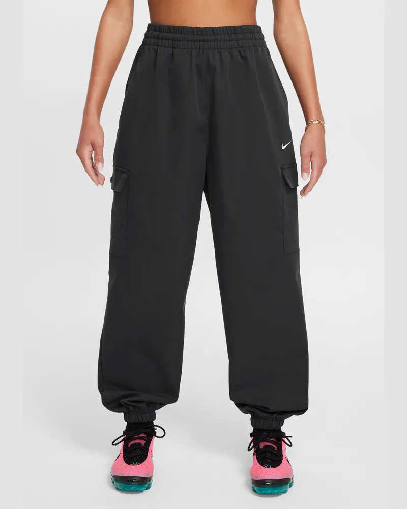 Nike Cargohose (Mädchen) - Schwarz Schwarz