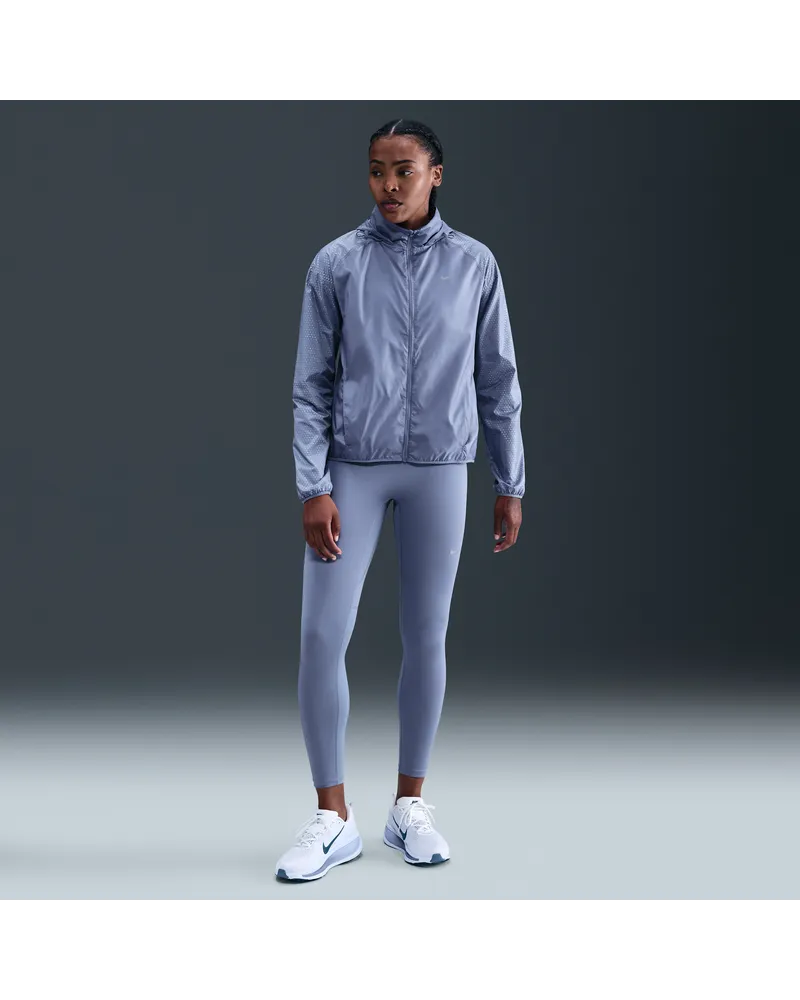 Nike Tempo Flash Lauf-Leggings mit 7/8-Länge und hohem Bund (Damen) - Blau Blau