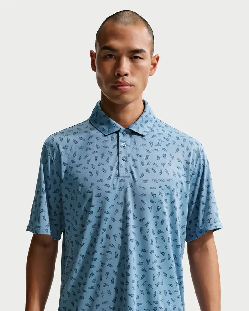 Nike Par Dri-Fit Golf-Poloshirt (Herren) - Blau Blau