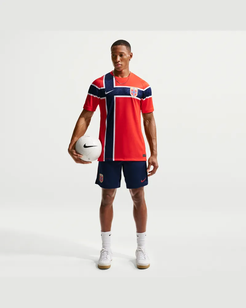 Nike Norwegen Strike  Dri-FIT Fußballshorts aus Strickmaterial (Herren) - Blau Blau