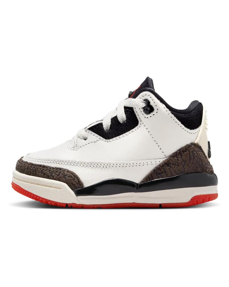 Jordan 3 "World's Best" Schuh (Babys, Kleinkinder) - Weiß Weiß
